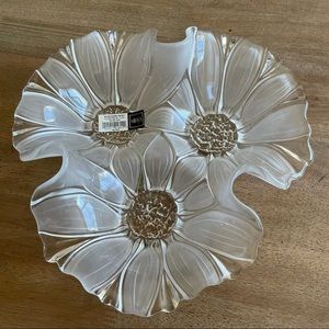 Mikasa Sunflower Frost Relish Bowl